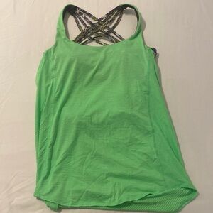 Lululemon tank with built in sports bra